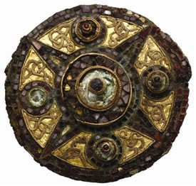 Photo:Saxon brooch from credit Museum of London
