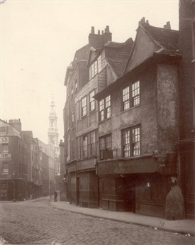 Photo:Houses survived the great fire of 1666 but didn't survive the improvements of Aldwych in1901 Alfred Henry Bool 1876