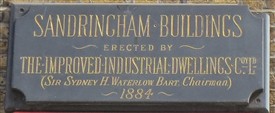 Photo:Victorian plaque on Sandringham Buildings