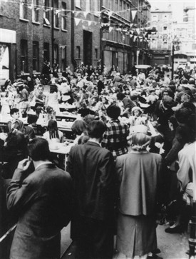 Photo:Coronation Party 1953 in Betterton St.
