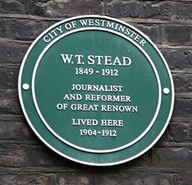 Photo:Commemorative plaque, 5 Smith Square Westminster